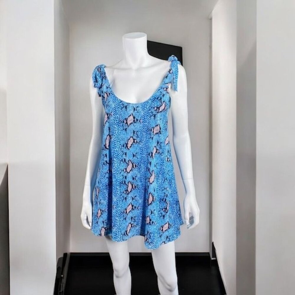 Buddy Love Kerr Mini Dress Cobalt Blue Size XS - Picture 14 of 16